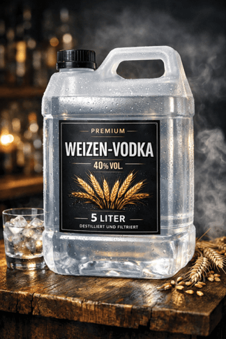 5Liter Kanister Premium Vodka